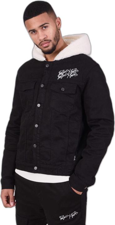 Produktbild Project X Paris Jeansjacke mit Kapuze Schaf (XL)