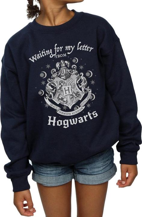 Image du produit - Sweat HOGWARTS WAITING FOR MY LETTER - Fille (152, 158)