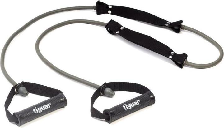 Produktbild Tiguar Elastic band Double Tube (Color: Gray - heavy resistance) (Spezial Stark)