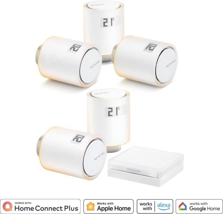 Produktbild Netatmo Smarte Heizkörperthermostate + Hub