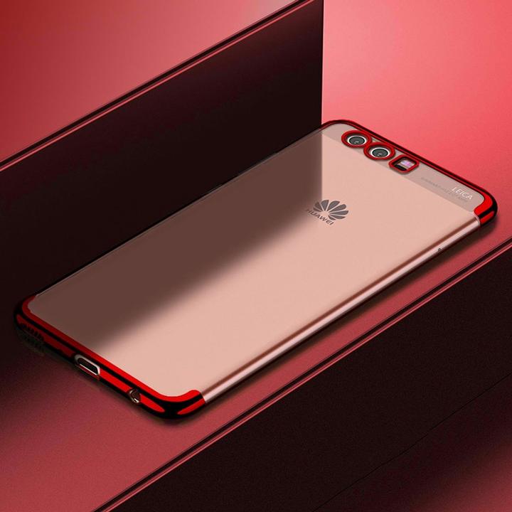 Produktbild König Design Huawei P10 Hülle Case Handy Cover Schutz Tasche Schutzhülle Bumper Schale Rot (Haier P10)