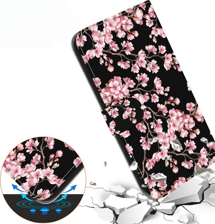Immagine prodotto Cover-Discount Galaxy S25 - Tasche Hülle mit Blüten Motiv (Samsung Galaxy S25)