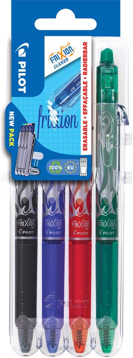 Actual product image Pilot FriXion Clicker Set2Go (Assorted, 4 x)