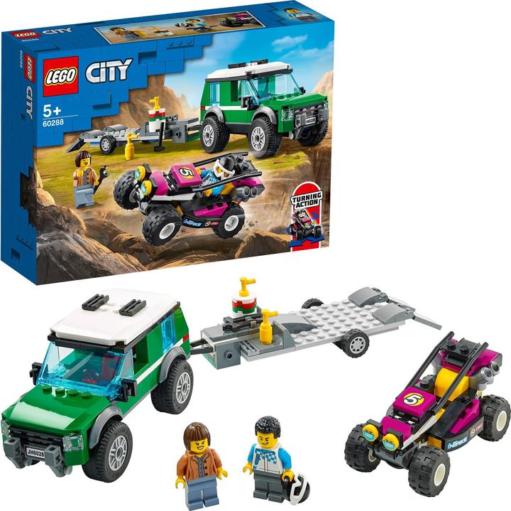 Image du produit LEGO Transporteur de buggy de course (60288, LEGO City)