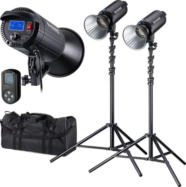 Image du produit Bresser Lampe de studio - Set van 2 - BR-S200S COB Dual Kit (éclairage de studio)