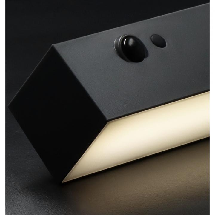 Actual product image Brennenstuhl SOL 1000 Cubus 1173740001 Solar outdoor wall light 6.9 W neutral white (1000 lm, IP54)