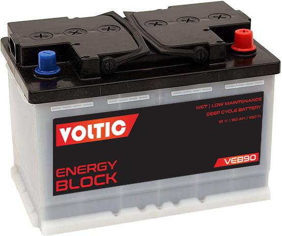 Produktbild Voltic VEB90 EnergyBlock 95601 Batterie (12 V, 90 Ah)