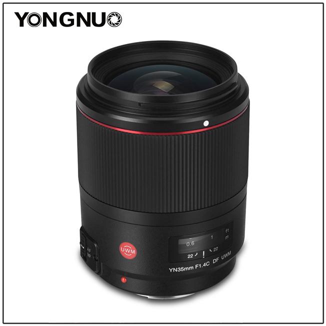 Actual product image Yongnuo 35mm f/1.4 (Canon EF)