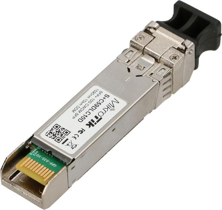 Produktbild MikroTik S+C59DLC10D - Faseroptik - 10000 Mbit/s - SFP+ - LC - CWDM - 10000 m