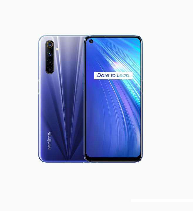 Immagine prodotto realme 6 (4GB) (64 GB, Blu cometa, 6.50", Doppia SIM + SD, 64 Mpx, 4G)