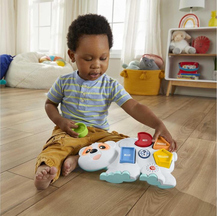 Produktbild Fisher-Price BlinkiLinkis Formen Eisbär, Kleinkinderspielzeug, deutsche Ausgabe (Deutsch)