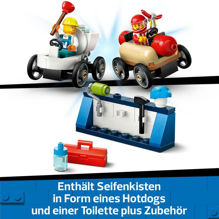 Produktbild LEGO Keine Limits: Seifenkistenrennen mit Rampe (60460, LEGO City)