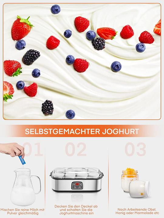 Immagine prodotto Fohere Macchina per lo yogurt greco
