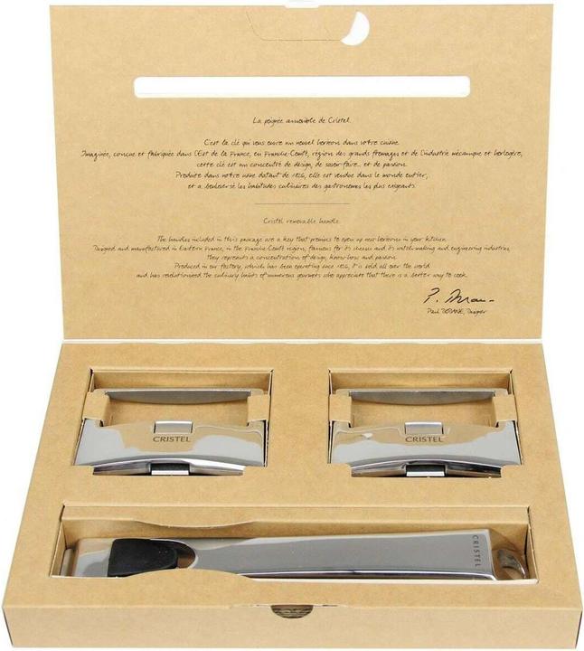 Cristel Caseline Amovible handle set (Metal)