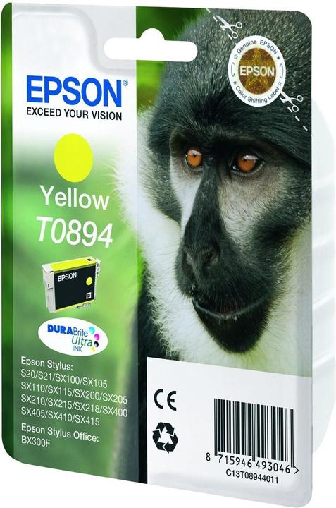 Produktbild Epson T0894 DuraBrite Ultra (Y)