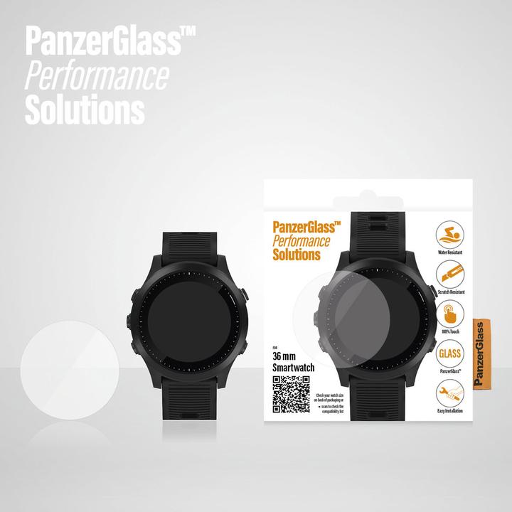 Actual product image PanzerGlass Screen protector 36 mm Smartwatches