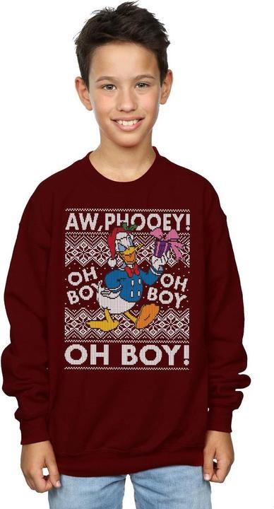Image du produit Disney - Sweat DONALD DUCK CHRISTMAS FAIR ISLE - Garçon (140, 146)