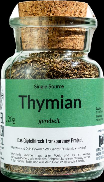 Produktbild Gipfelhirsch Thymian, gerebelt (20 g)