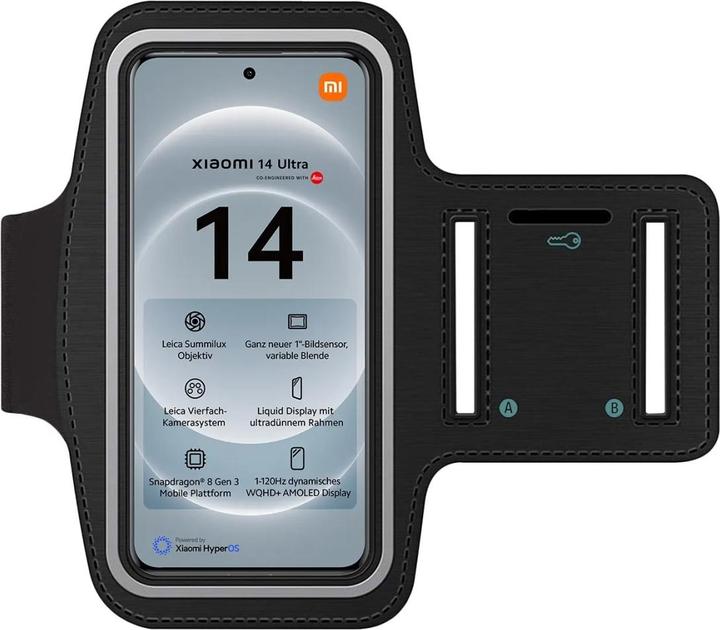 SmartFitness Fascia sportiva per smartphone Xiaomi 14 Ultra