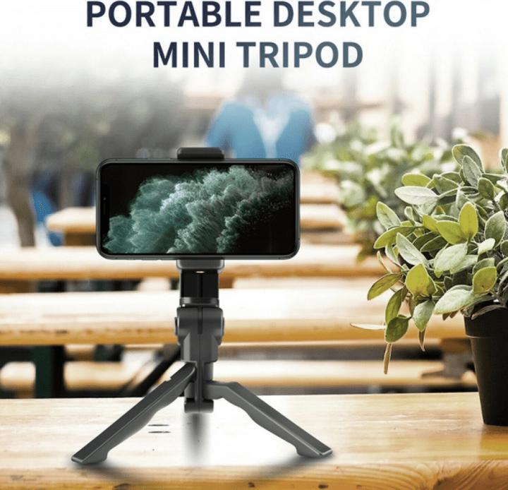 Image du produit PhoneLook Trépied pour smartphone extensible avec perche à selfie et rotation à 360 degrés