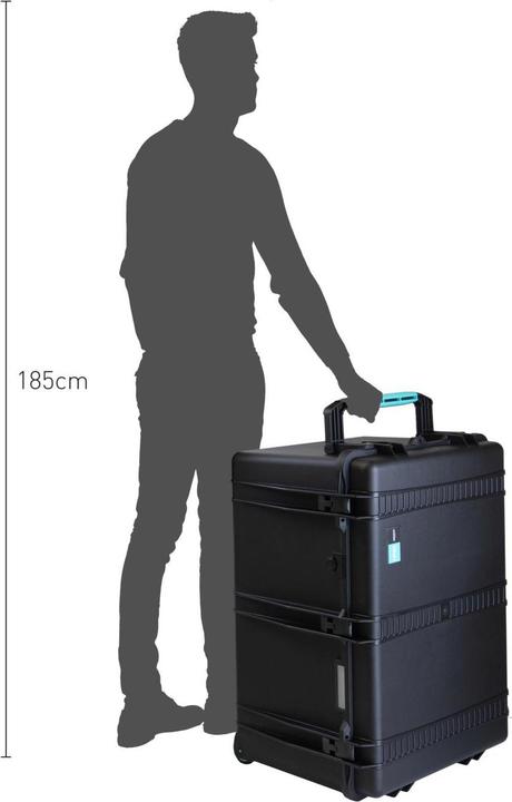 Image du produit HPRC 2800W Koffer, rollbar mit 3 Cordura Innentaschen
