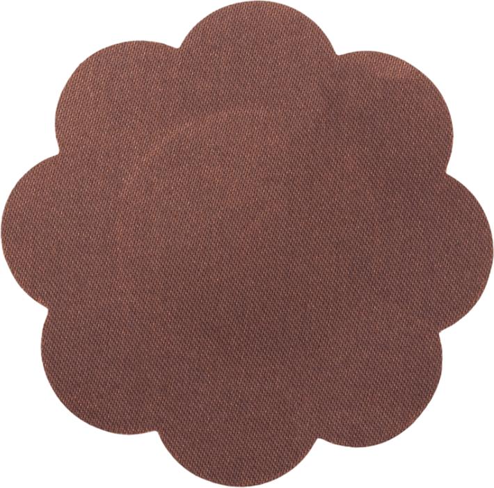 Image du produit Bye Bra Satin Nipple Covers 3 Pack - Dark Brown XL