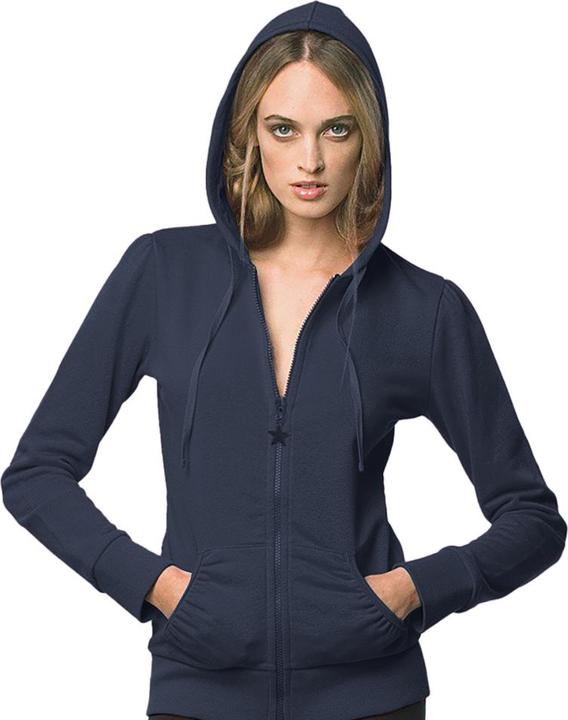 Actual product image B&C hooded jacket with zip (XS)