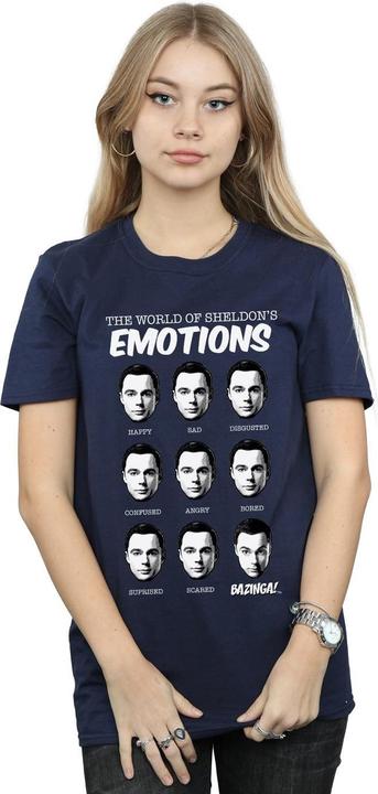 Actual product image Dam Womens/Ladies Emotions Sheldon Cotton Boyfriend T-Shirt (XL)