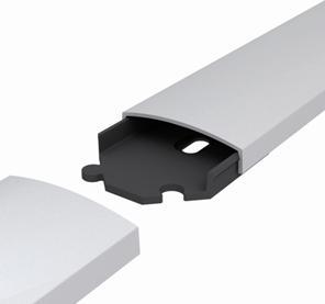 Actual product image SMS Cable Management 500 - Mounting component (cable duct)