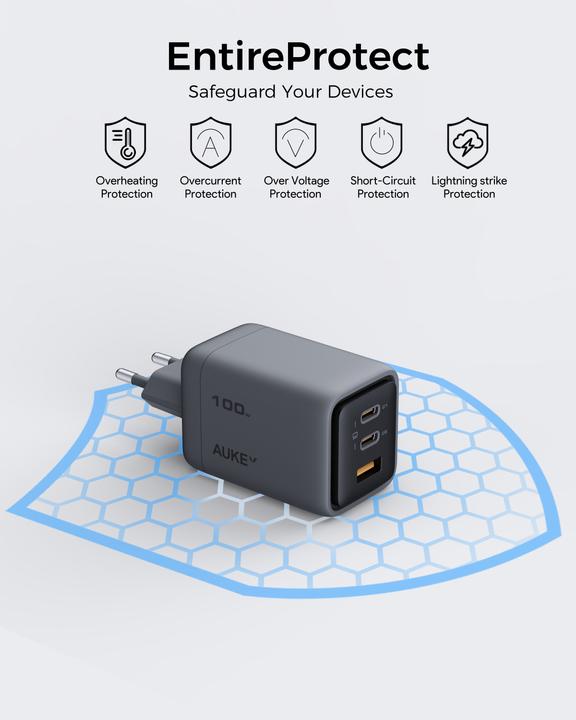 Produktbild Aukey COMET MIX - Cable Bundle (100 W)