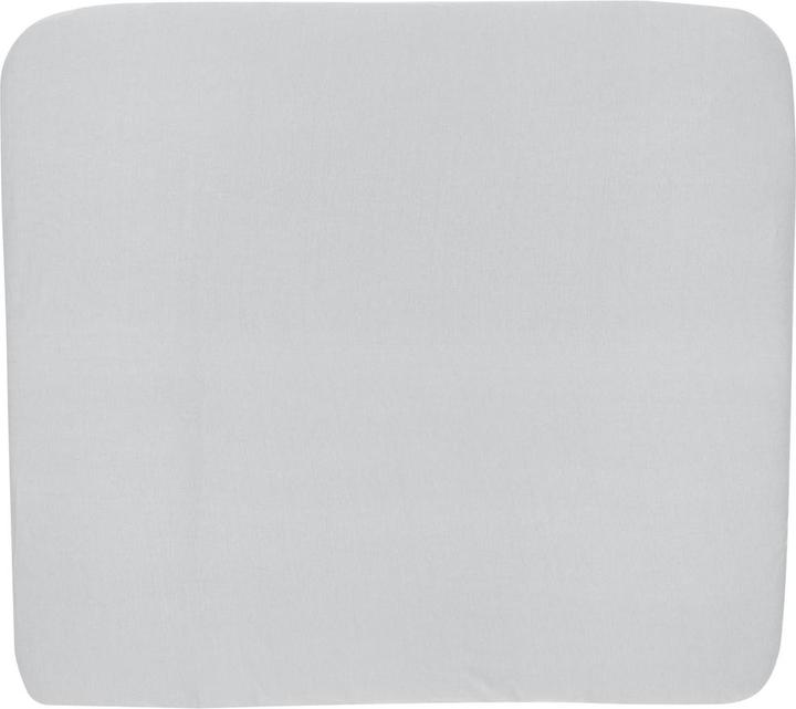 Meyco Housse pour matelas à langer 3K Basic Jersey Gris clair (85 x 75 cm)