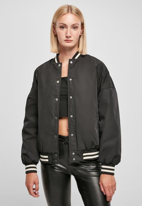 Actual product image Urban Classics Ladies Oversized Recycled College Jacket - 20391 (XXL)