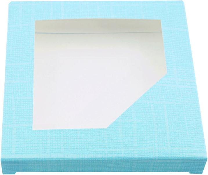 Image du produit miniSchoggi Emballage tablette de chocolat Turquoise, 10cm x 10cm, 10 pièces (Pochette cadeau, 10 x)