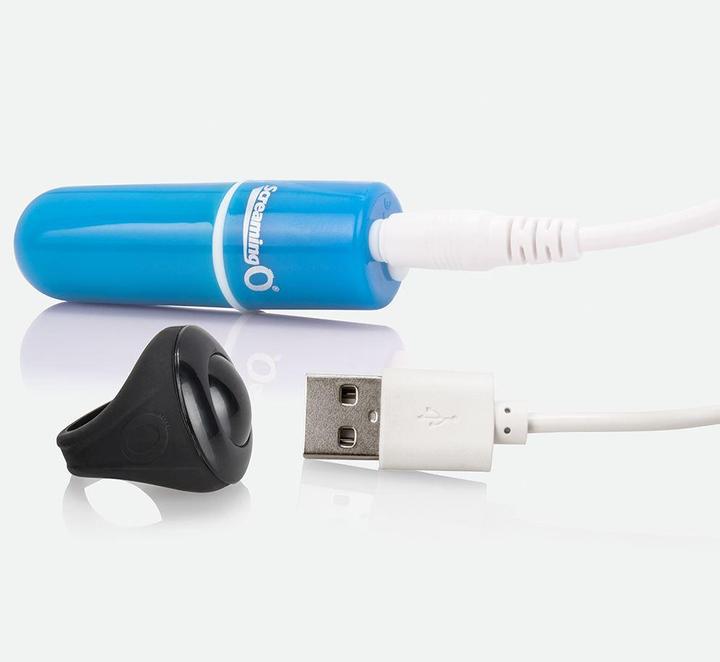 Produktbild Screaming O Charged Vooom Remote Control Bullet Black 0.1kg (Körpergel)