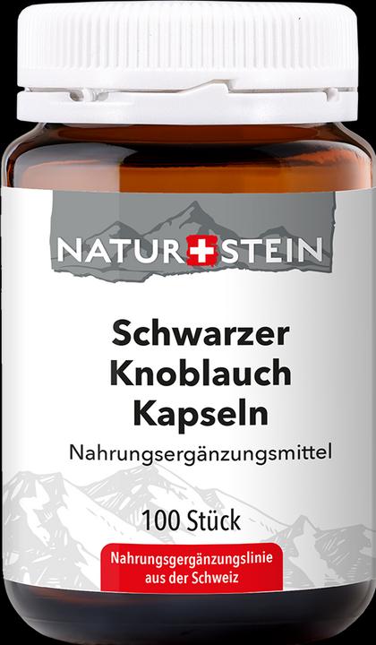 Image du produit Naturstein Ail noir (100 pièce(s), Capsules, 156 g)