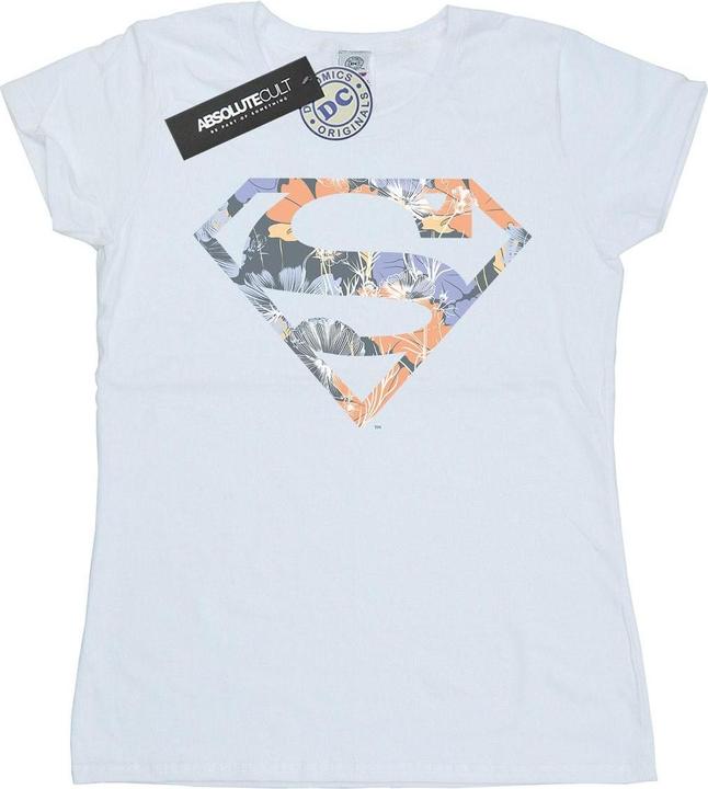 Produktbild Superman Floral Logo 2 TShirt (M)