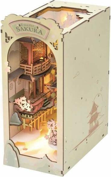 Actual product image Robotime Tiny House : Falling Sakura