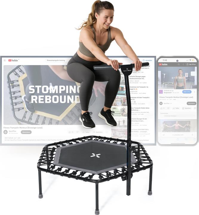 Produktbild Sportplus Fitness Trampolin (126 cm)