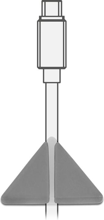 Actual product image Delock Cable holder kit for cables