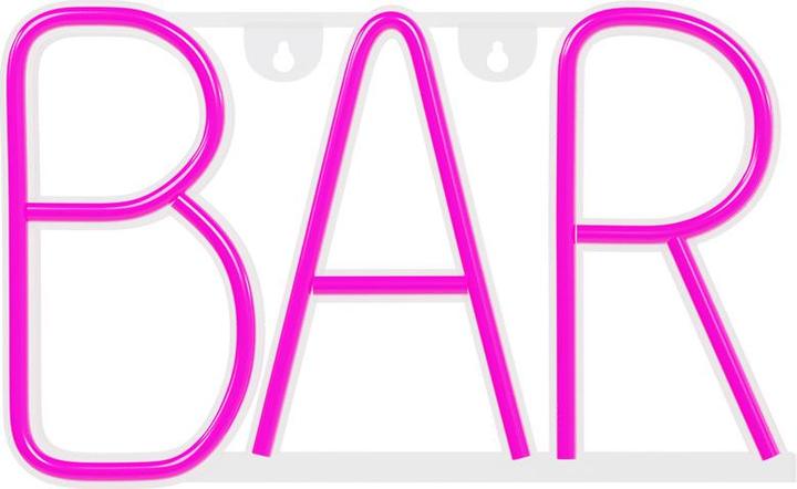 Produktbild Forever Light NEON LED BAR rosa Fledermaus + USB FLNE24