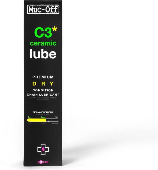 Actual product image Muc-Off C3 Dry Ceramic Lube 120ml (120 ml, Chain oil)