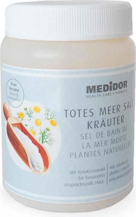 Produktbild Medidor Totes Meer Salz mit Kräutern 200 g (200 ml, Badesalz)