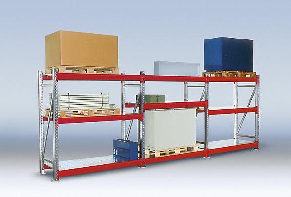 Produktbild eurokraft pro Schwerlastregal-Stützrahmen