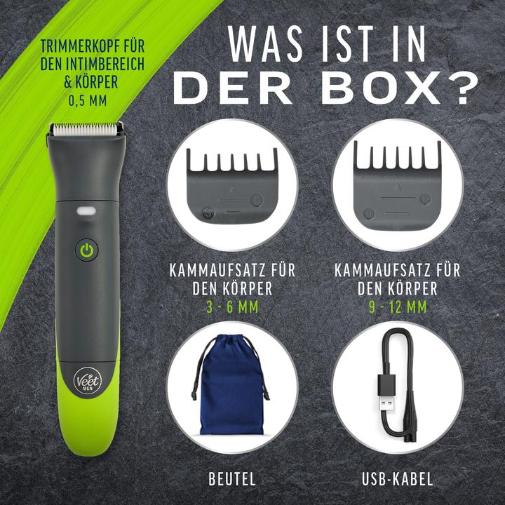 Actual product image Veet Men Intimate Trimmer