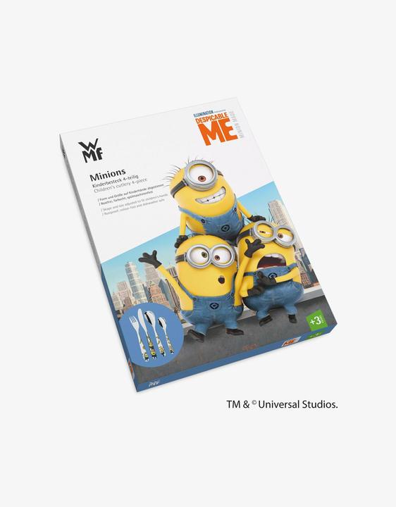Actual product image WMF Children's cutlery 4 pieces MINIONS