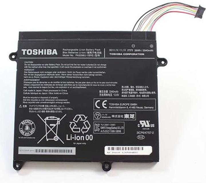 Actual product image Toshiba Original battery for Portege Z10t-A (3600 mAh)