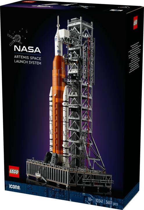 Actual product image LEGO NASA Artemis launch pad (10341, LEGO Icons, LEGO Rare Sets)