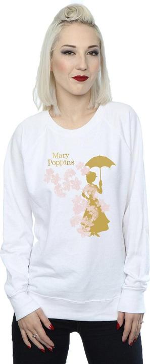 Immagine prodotto Disney Mary Poppins Floral Silhouette Felpa Donna (XL)