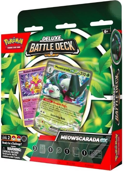 Produktbild Pokémon Zestaw kart Deluxe Battle Deck Meowscarada EX (Deck)