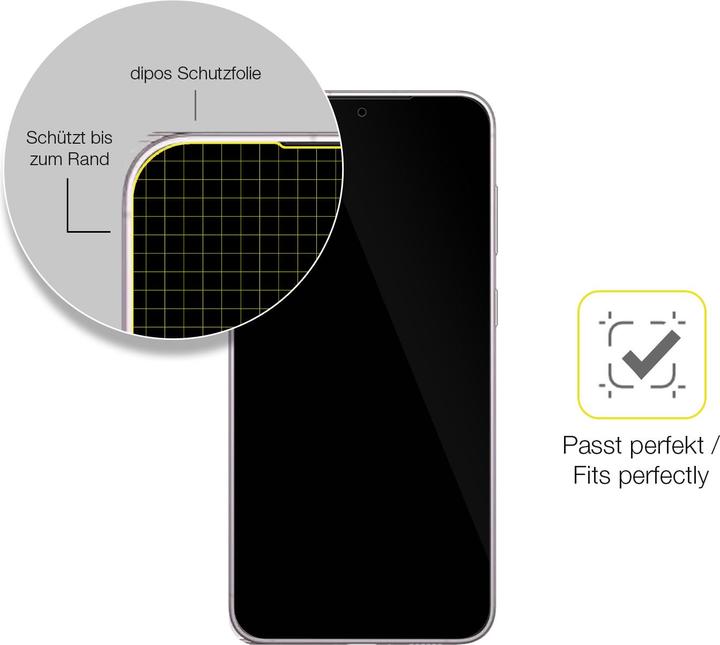 Immagine prodotto Dipos 3D Full-Cover Pellicola Protettiva (1 Pezzo/i, Samsung Galaxy S23+)
